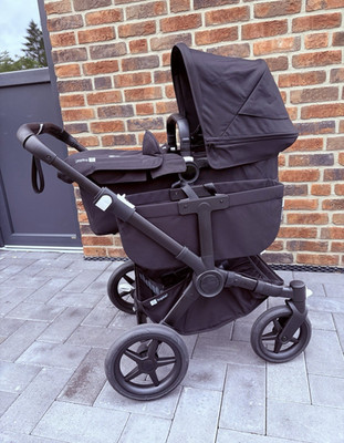 Bugaboo Donkey 5 Mono NEU- Kombikinderwagen Schwarz mit viel Zubehör
