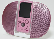 Sony Walkman NW-S764 Pink 8GB MP3 Player Bluetooth Japan Model Tested Working