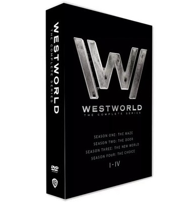 Westworld The Complete TV Series Seasons 1-4 (DVD, 12-Disc Box Set) New & Sealed