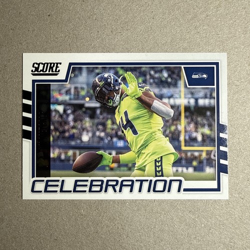 DK Metcalf #C-DKM 2022 Panini Score Celebration card