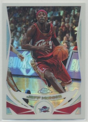 Jeff McInnis 2004-05 Topps Chrome Refractor #107 Cleveland Cavaliers