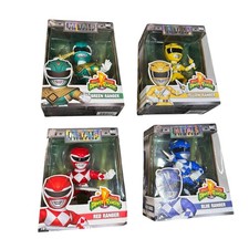 Mighty Morphin Power Rangers Metals Die Cast Jada 4pc Figure Lot New Boxed