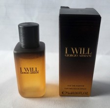GIORGIO ARMANI I WILL EAU DE PARFUM 05 ML DANS BOITE D'ORIGINE