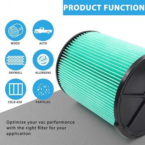 Replacement Cartridge Vacuum HEPA Filter Suitable For Craftsman 5-20 Gallon - Picture 8 of 15