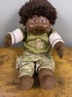 1982 Coleco Original Cabbage Patch Doll African American Lawrence Casey Camo