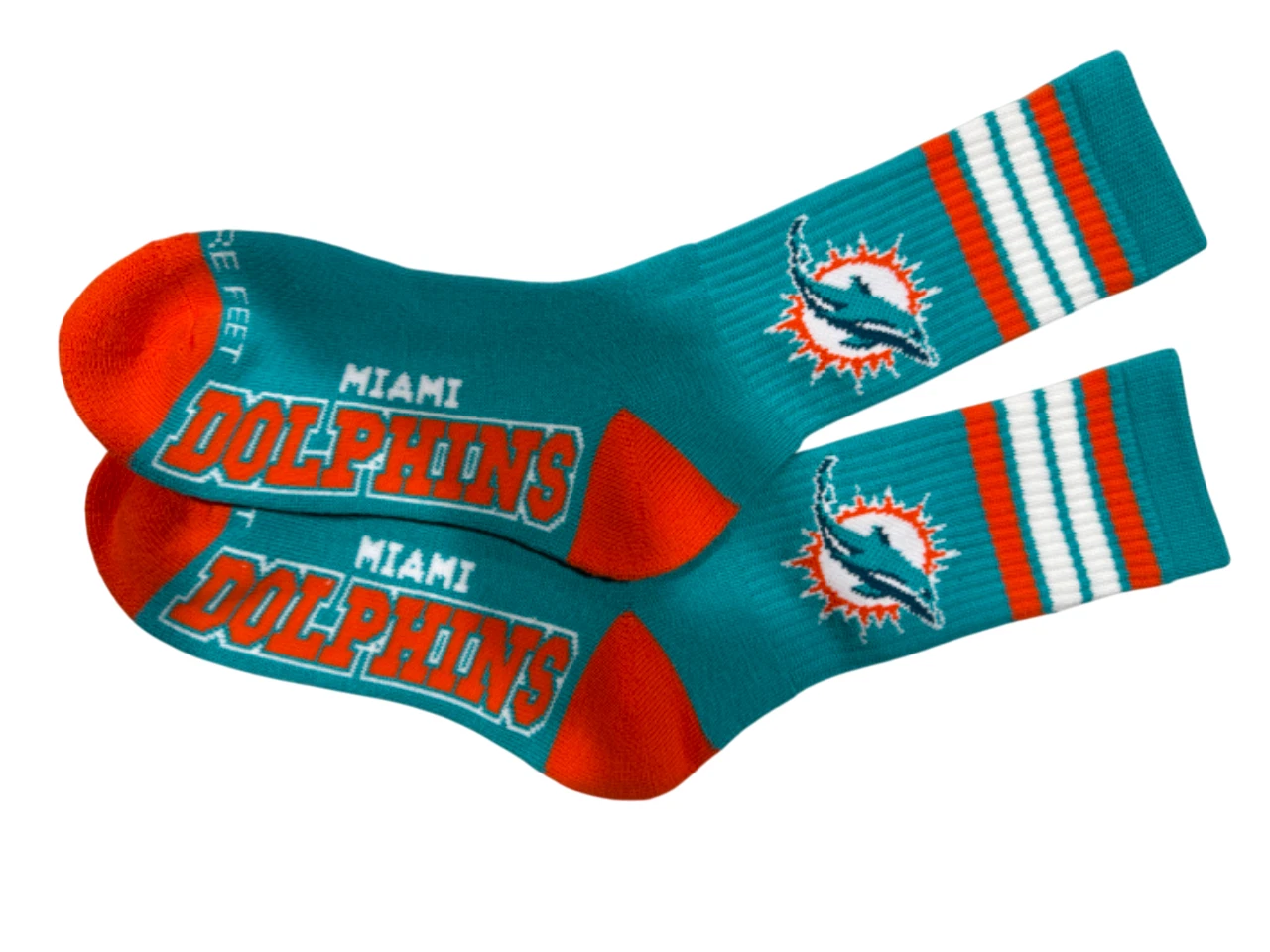 Miami Dolphins Men's Crew Socks