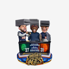 Caleb Williams Colston Loveland DJ Moore Cheese Grater Triple Bobblehead Bobble