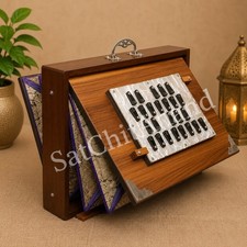 26-Note Large Shrutibox &ndash; 16&times;12&times;3 Inch | Handmade Wooden Shruti Box  Wide Range