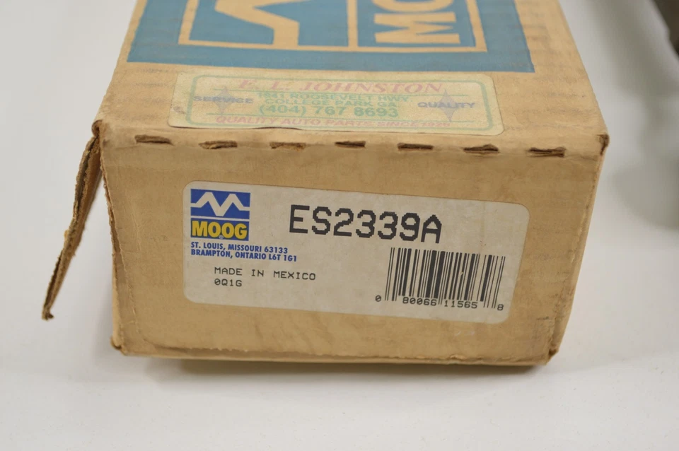 Conjunto de varilla de amarre interior y exterior camioneta Datsun 520 521 620 1965-1974 Moog ES2339A Foto 2 de 4