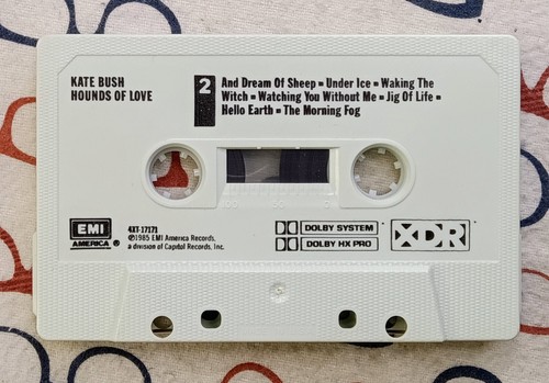 Kate Bush Hounds of Love 1985 Cassette Album EMI VG+/VG - Picture 5 of 5