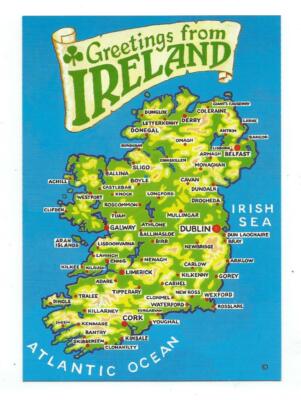 Gruß aus Irland John Hinde Menschen & Orte Karte Postkarte