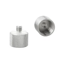 CAMVATE 2Pcs Mic Stand Adapter 5/8" Female to 1/4" Male for Microphone Stands