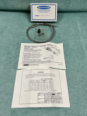 Banner Fiber Optic Cable Assembly IAMM 442S NEW IN BOX