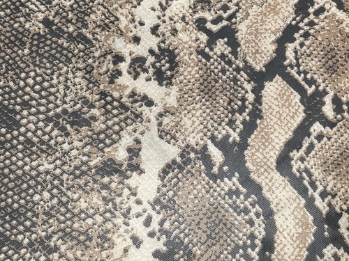 Power Mesh Fabric Printed Snake Skin Printed See Through Mesh Fabric by the yd - Picture 4 of 6