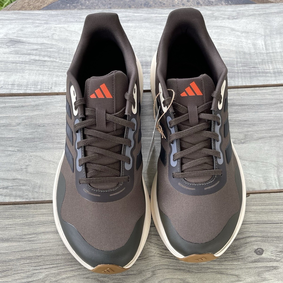Adidas RunFalcon 3 TR‎ Running Shoes Men 10.5  Olive Green Black Sneakers HP7569 Buy adidas Men main image 4