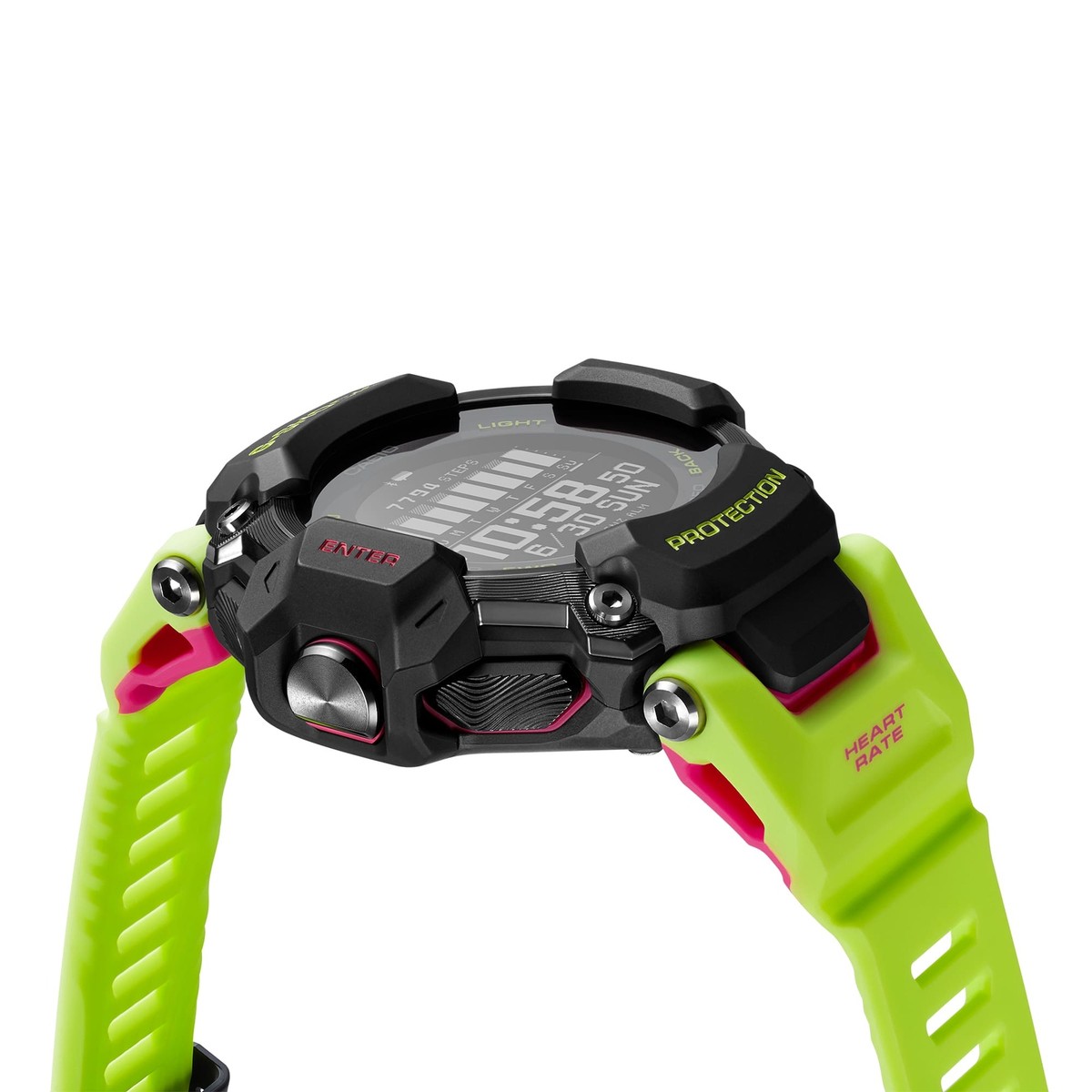 CASIO G-SHOCK GBD-H2000-1A9JR G-SQUAD Bluetooth GPS Radio