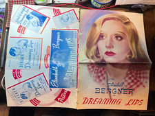 Dreaming Lips 1937 United Artists 11x14" 20 page pressbook Elizabeth Bergner