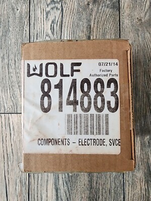 814883 Genuine WOLF ELECTRODE KIT OEM  NEW, Sealed 