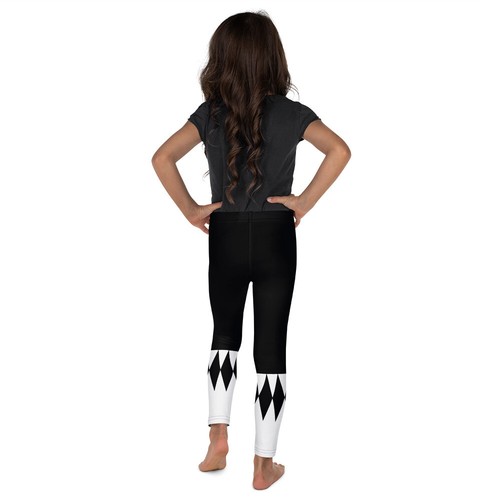 Fighter Black Halloween Costume Leggings Childs Pants Cute Holiday Kids Clothing - Picture 3 of 21