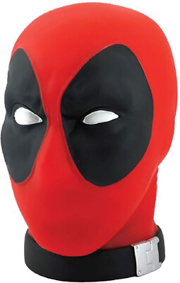 Coin Bank - Marvel - Deadpool Head PVC Figural Money Piggy 10''