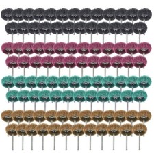 Kit à récurer rotatif de meulage de polissage de roue abrasif pour Dremel 10 pcs