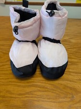 Bloch Lina Max Warm-Up Booties, Soft Pink, Im009B CDP Women's New Dance