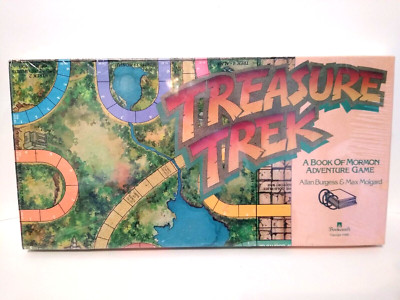 Treasure Trek - A Book of Mormon Adventure Game NEW! Bookcraft 1986