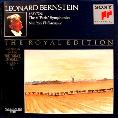 HAYDN - The 6 ''Paris'' Symphonies 2CD Bernstein - New York Philharmonic neu S/S