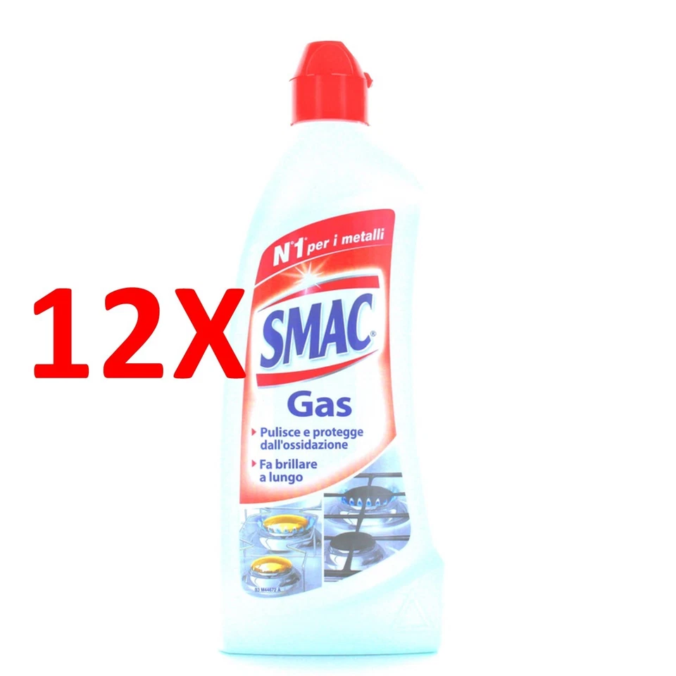 12 X Smac Gas Liquido 500 Ml.