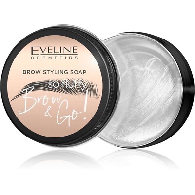 EVELINE Brow & Go Augenbrauen Styling Seife für natürlichen Fluffy Effekt 25g *NEU*