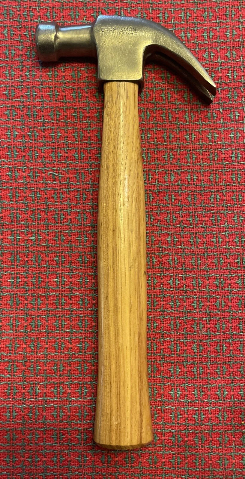 Vintage Craftsman 16oz Claw Hammer Early Head Replacement Handle USA 🇺🇸