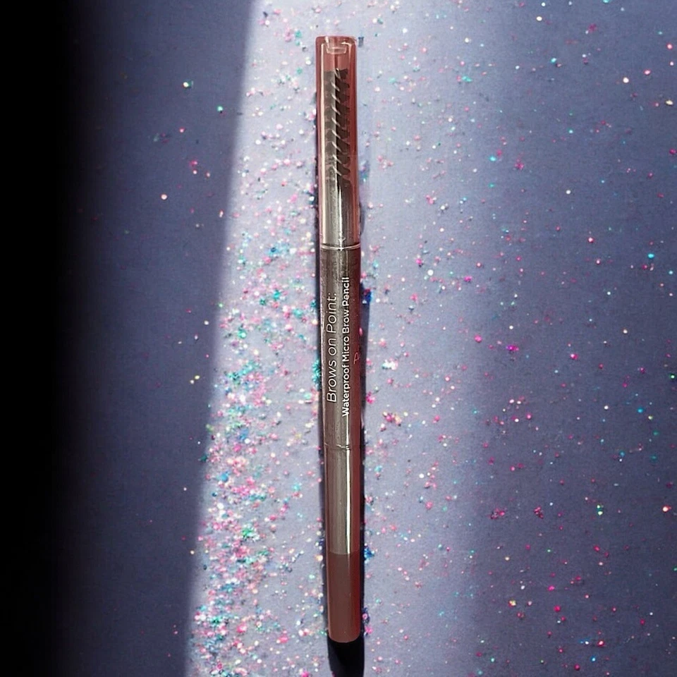 Billion Dollar Brows NWOB On Point Waterproof Micro Brow Pencil in Raven .002 oz - Image 2 of 4
