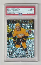 2021-22 Fleer Ultra Speckled Rainbow Foil Philip Tomasino Rookie PSA 10 Gem Mint