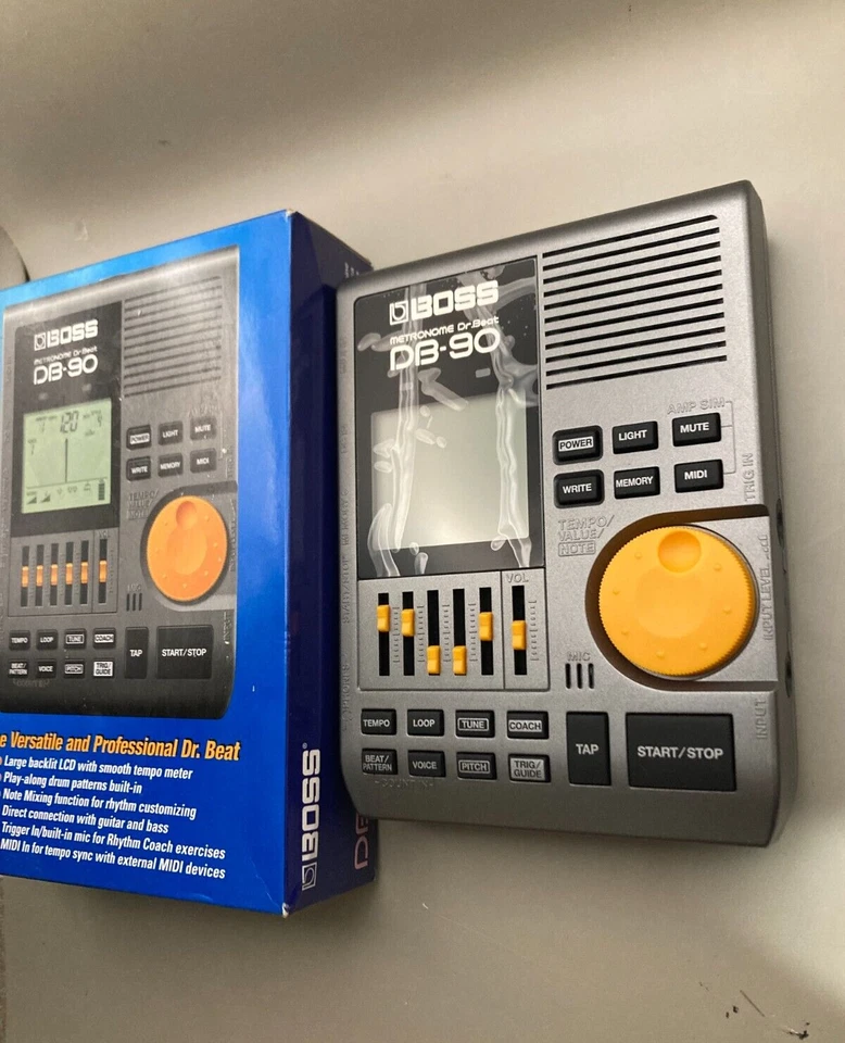 Boss DB-90 Dr Beat Metronome Excellent Condition Tested Working From Japan - Image 2 of 4