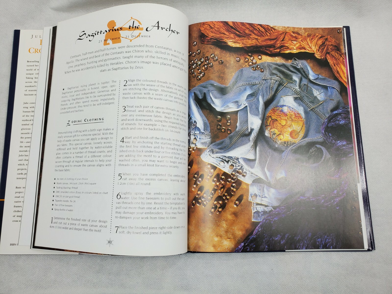 Julie Hasler's Fantasy Cross Stitch by Hasler, Julie S. Paperback Book