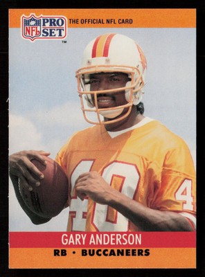 Gary Anderson 1990 Pro Set #652 Tampa Bay Buccaneers