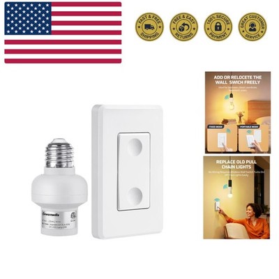 Remote Light Socket E26/E27 with Wireless Switch - Perfect for Easy Installation