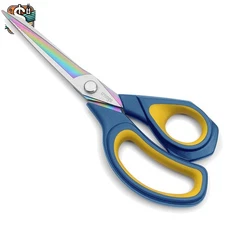 Professional 9.5'' Fabric Scissors - Stainless Steel with Comfort Grip Design