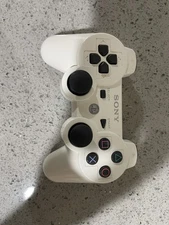 OEM Sony PS3 White Dualshock 3 Controller PlayStation 3  *TESTED*