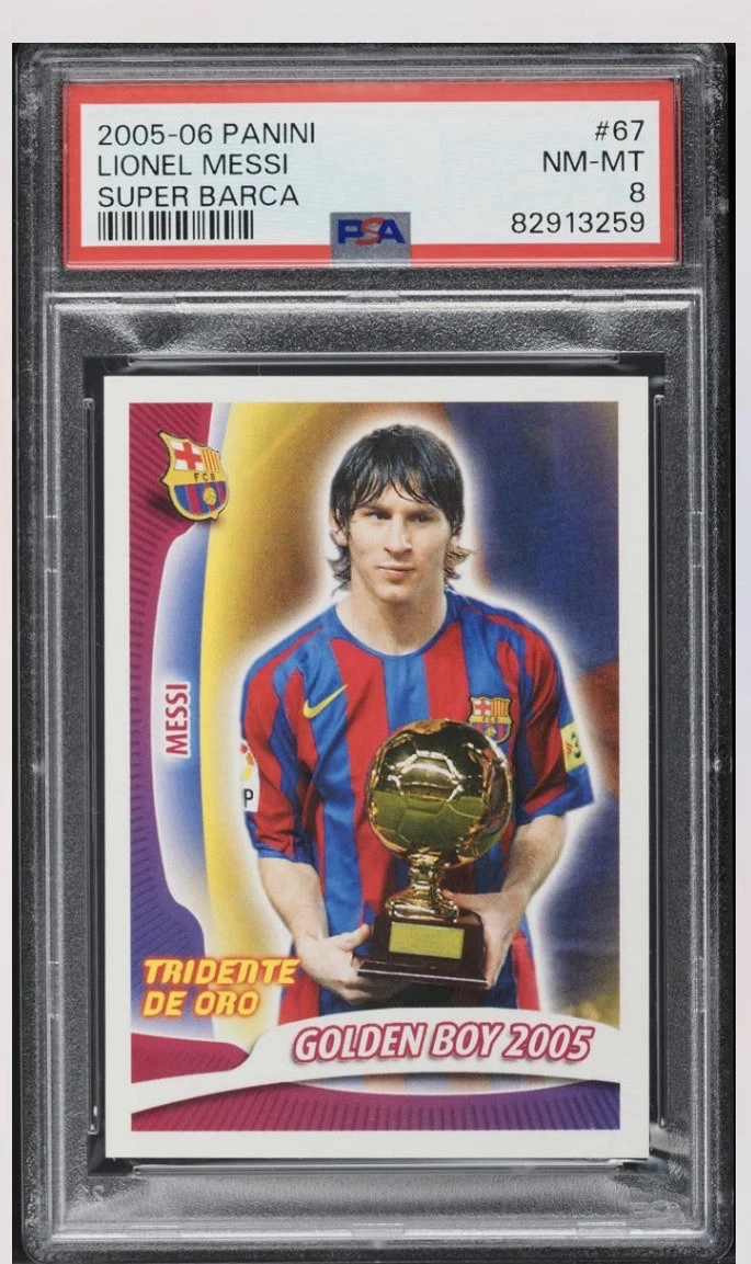 2005-2006 Panini Super Barca Sticker #88 Lionel Messi リオネル