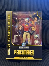 McFarlane DC Multiverse Peacemaker Action Figure Deluxe Theatrical Edition NEW