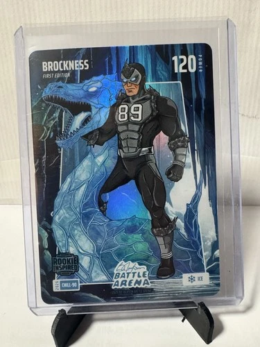 2026 Bo Jackson Battle Arena Foil ICE CHILL-90 Brockness Brock Bowers RC SSP