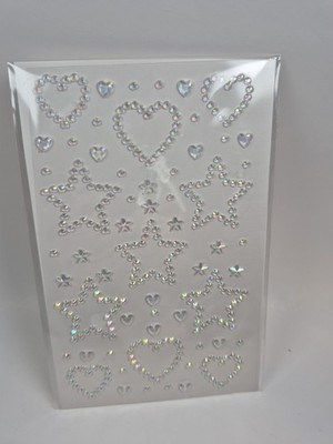 Face Jewels Gems Stickers 2 Pack Festival Rave Makeup Body Art Rhinestone EDM