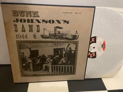 Bunk Johnsons Band 1944 Storyville Vinyl LP, First Pressing USA 1955 Record