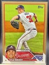 2023 Topps Kyle Wright #573 Gold #/2023 Atlanta Braves
