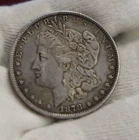 1878 8 TF US Morgan Silver Dollar $1 XF (Cleaned, Retoned)