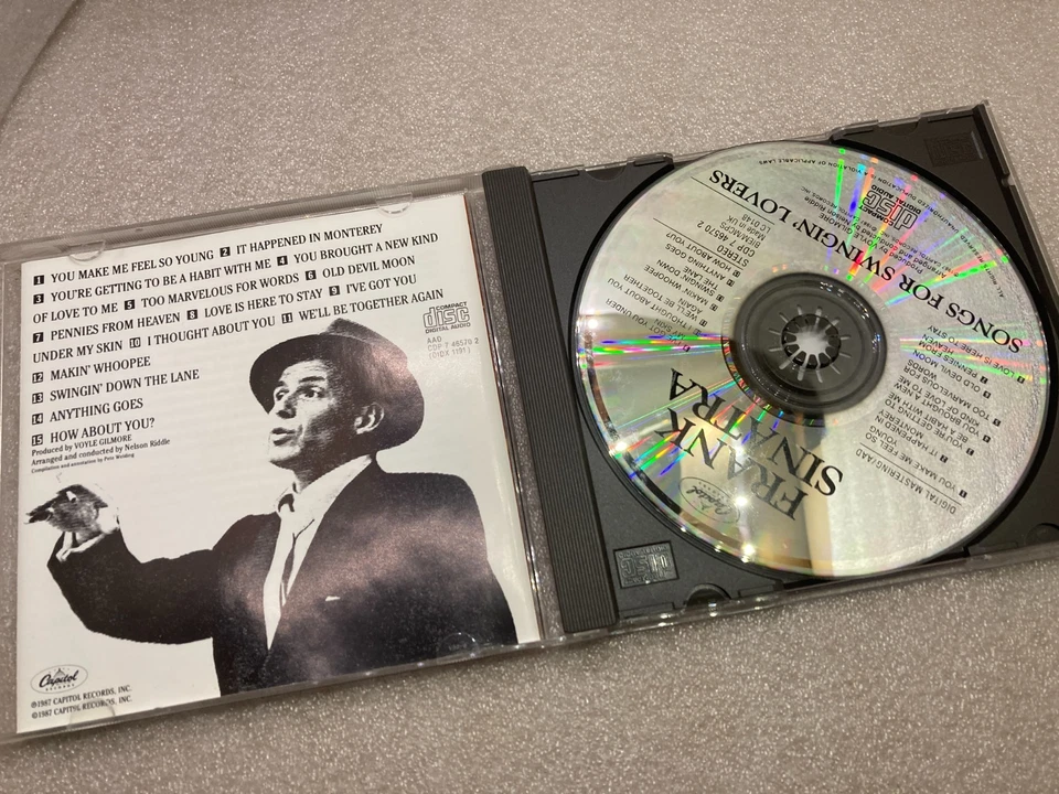 Frank Sinatra - Songs for Swingin' Lovers (1995) Capitol Records LIKE NEW - Image 3 of 4