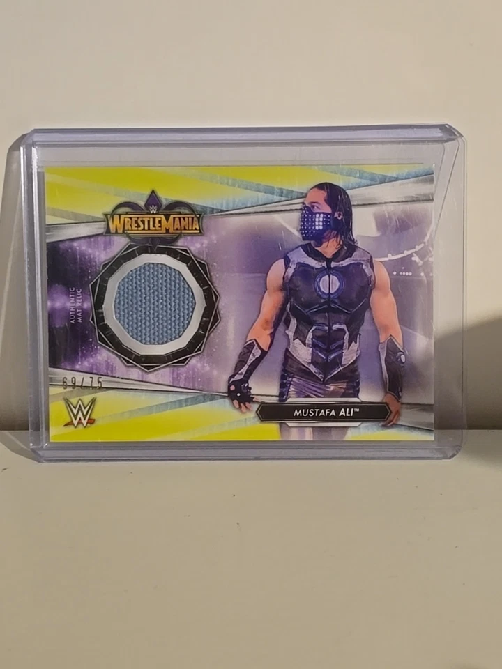 2 2021 Topps WWE Mat Relics And A 2024 Panini Selective Swatch. - Image 3 of 4