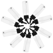 10pcs Airbrush Siphon Feed Jar: 60ml Plastic Airbrush Bottles Jars - Plastic