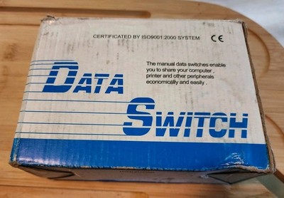 Data Transfer Switch Box 15 Pin I/O AB Female PC MAC Display